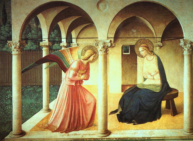 Fra Angelico The Annunciation Sweden oil painting art